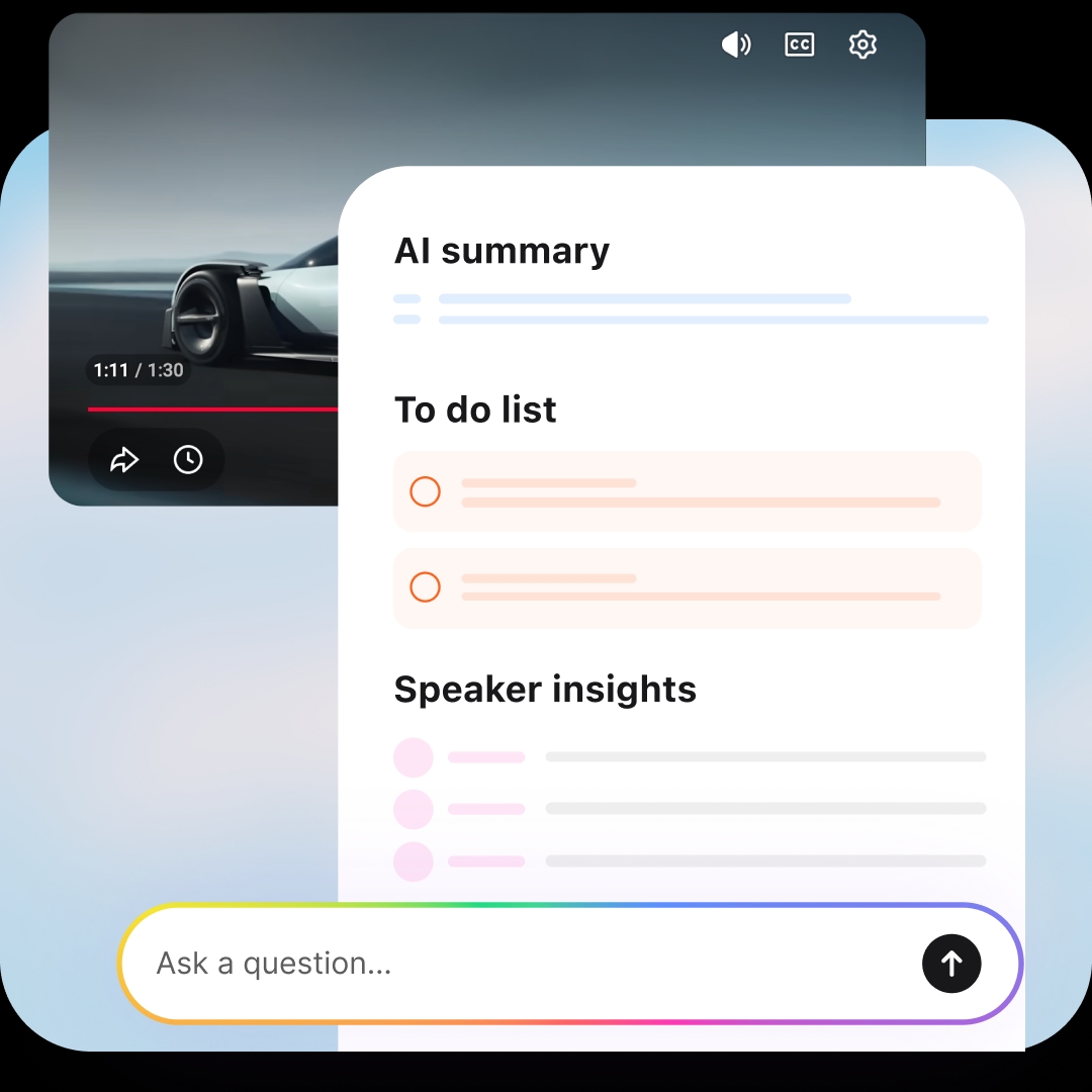 Feature - Get AI Summaries & Chat with Your Transcripts