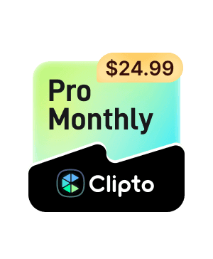 Clipto Pro Monthly