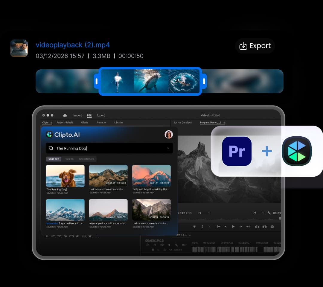 Work with Your Editing Workflow